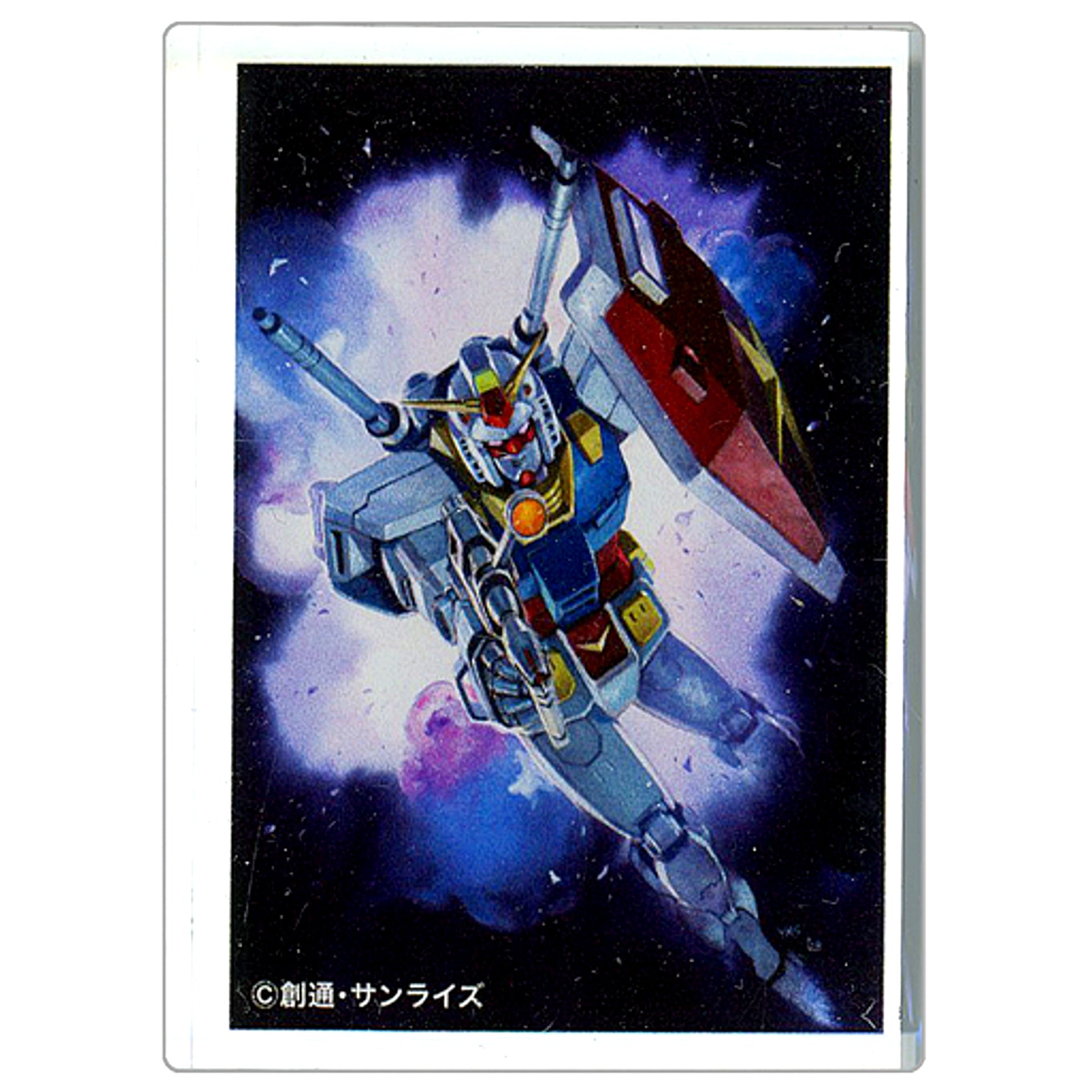 RX-78-2 Gundam Yoshikazu Yasuhiko Mobile Suit Gundam THE ORIGIN Exhibition Blind Mini Acrylic Block [USED]