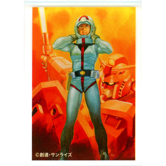 Amuro Ray Yoshikazu Yasuhiko Mobile Suit Gundam THE ORIGIN Exhibition Blind Mini Acrylic Block [USED]