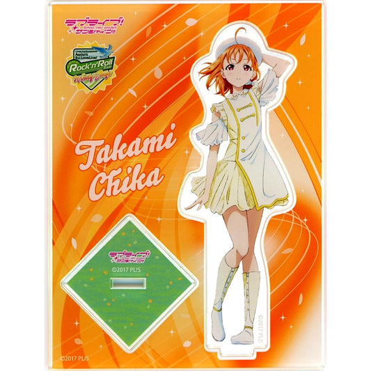 Chika Takami Love Live! Sunshine!! Aqours 6th LoveLive! KU-RU-KU-RU Rock 'n' Roll TOUR WINDY STAGE Acrylic Stand [USED]