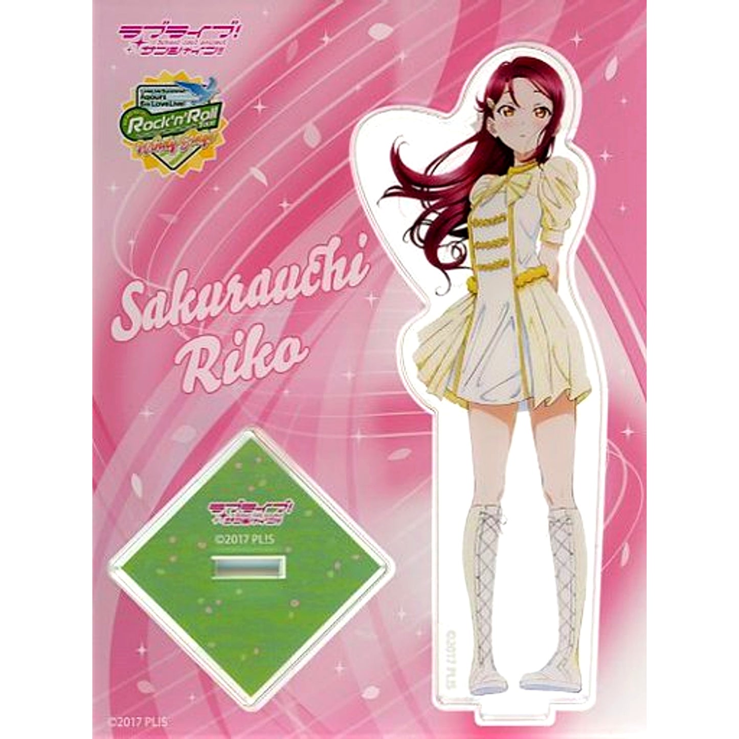 Riko Sakurauchi Acrylic Stand Love Live! Sunshine!! Aqours 6th LoveLive! KU-RU-KU-RU Rock 'n' Roll TOUR WINDY STAGE [USED]
