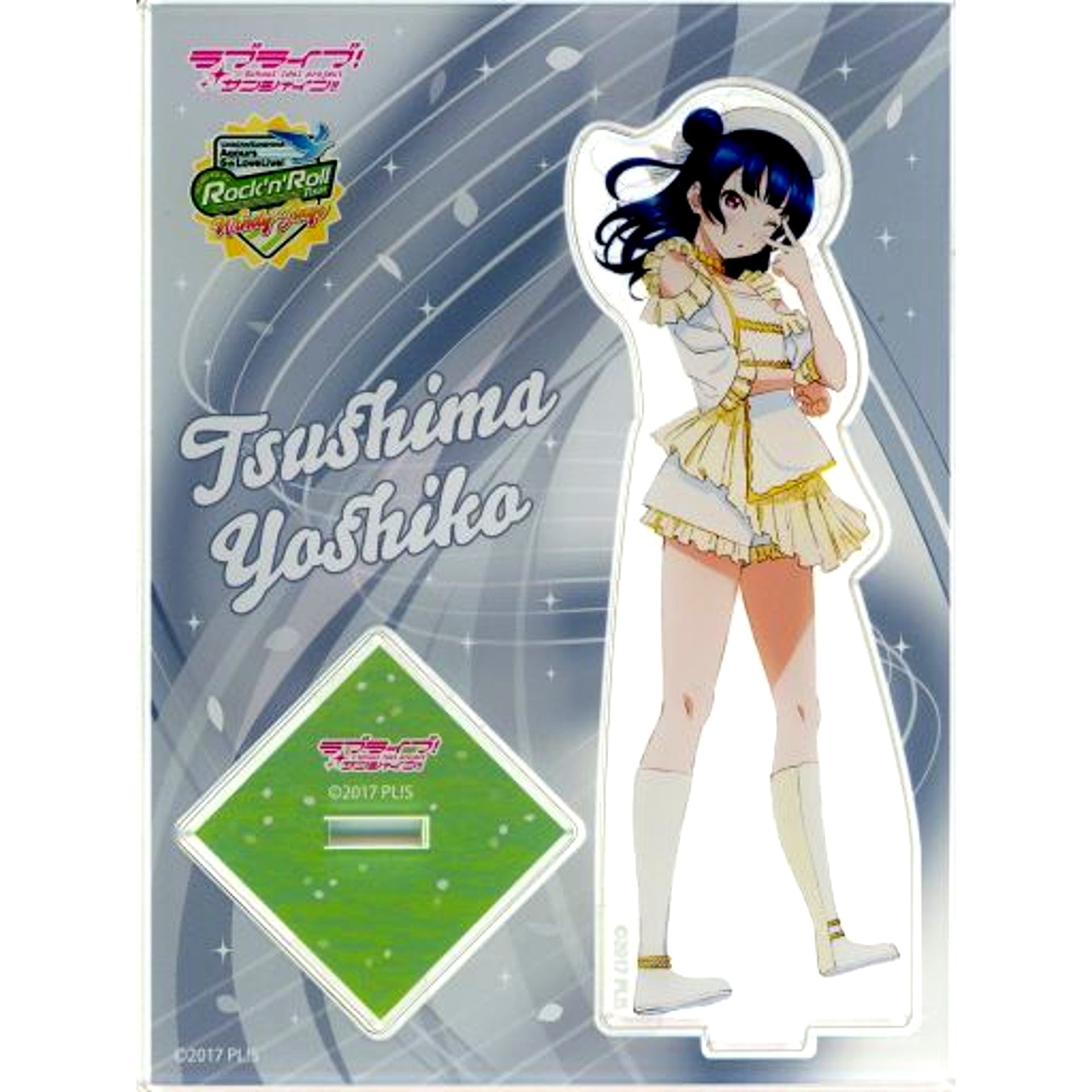 Yoshiko Tsushima Acrylic Stand Love Live! Sunshine!! Aqours 6th LoveLive! KU-RU-KU-RU Rock 'n' Roll TOUR WINDY STAGE [USED]