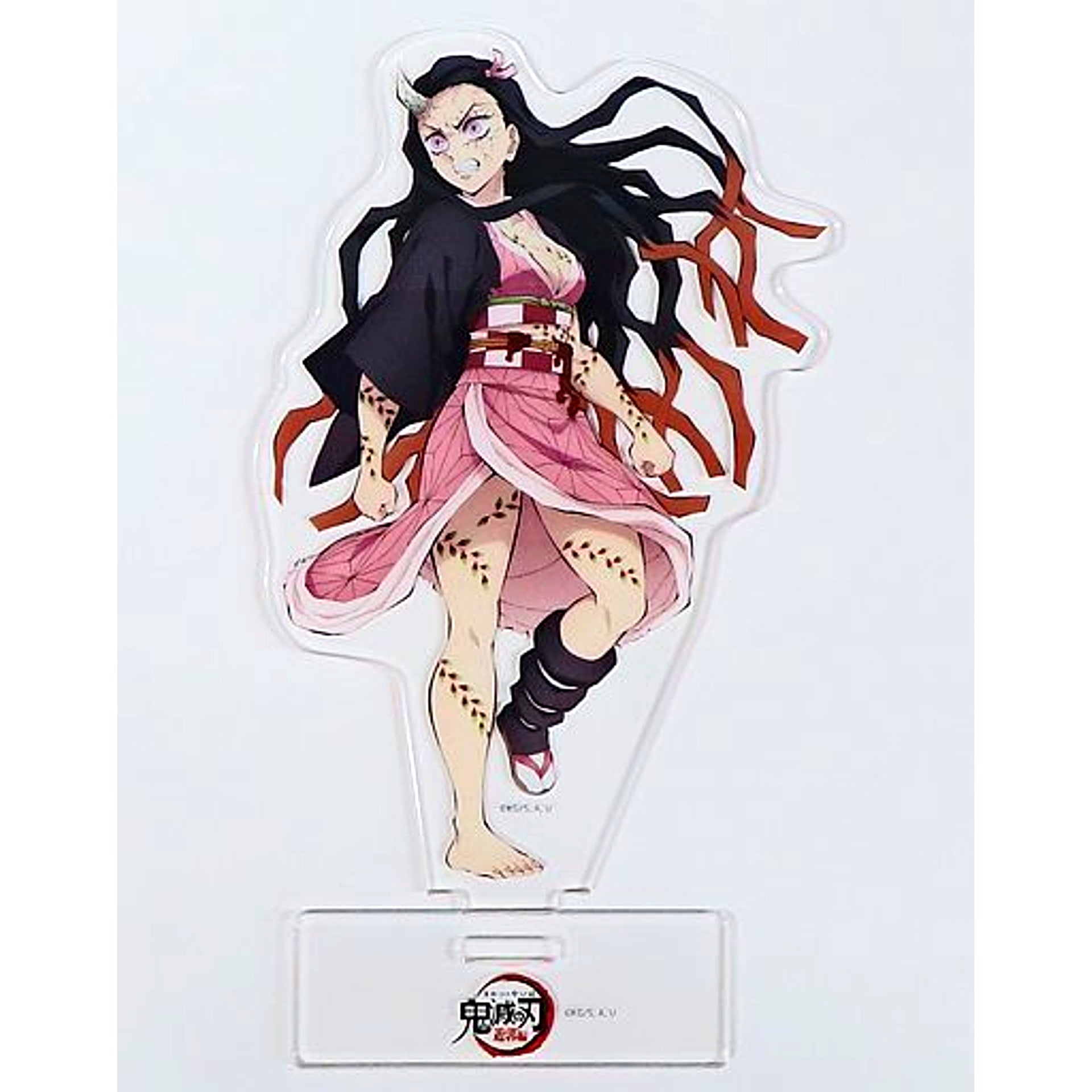 Nezuko Kamado - Advanced Demon Form Newly Drawn Acrylic Stand Blu-ray/DVD Demon Slayer: Kimetsu no Yaiba Entertainment District Arc Vol. 4 ufotable Purchase Bonus [USED]
