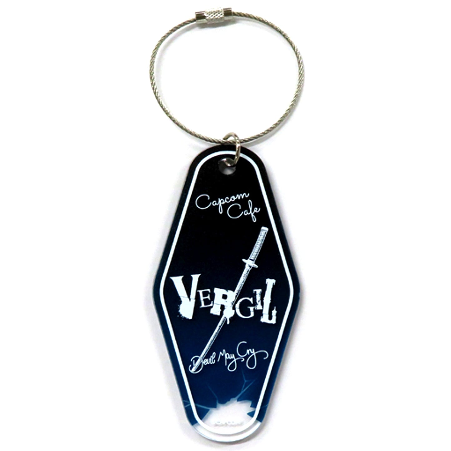 Vergil Motif Capcom Cafe x Devil May Cry 5 Trading Motel Keychain [USED]