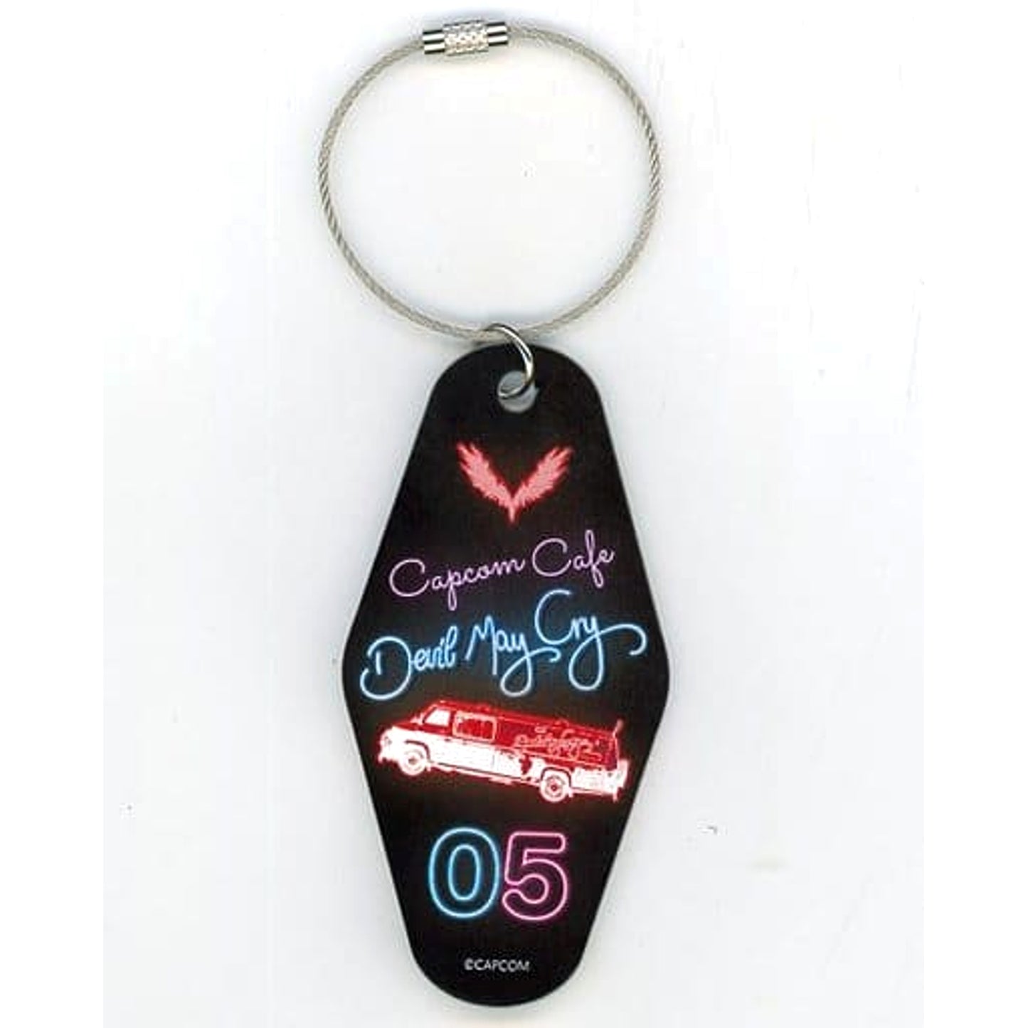 Devil May Cry 5 DMC Motor Home Motif Trading Motel Keychain Capcom Cafe Limited Keychains [USED]