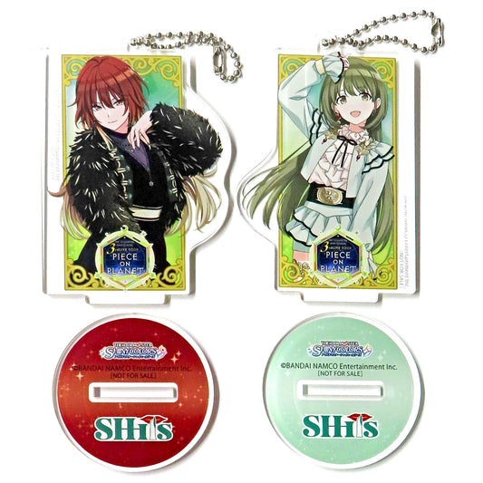 SHHis THE IDOLM@STER SHINY COLORS Acrylic Stand Keychain Set Blu-ray 3rdLIVE TOUR PIECE ON PLANET FUKUOKA Animate Bonus [USED]