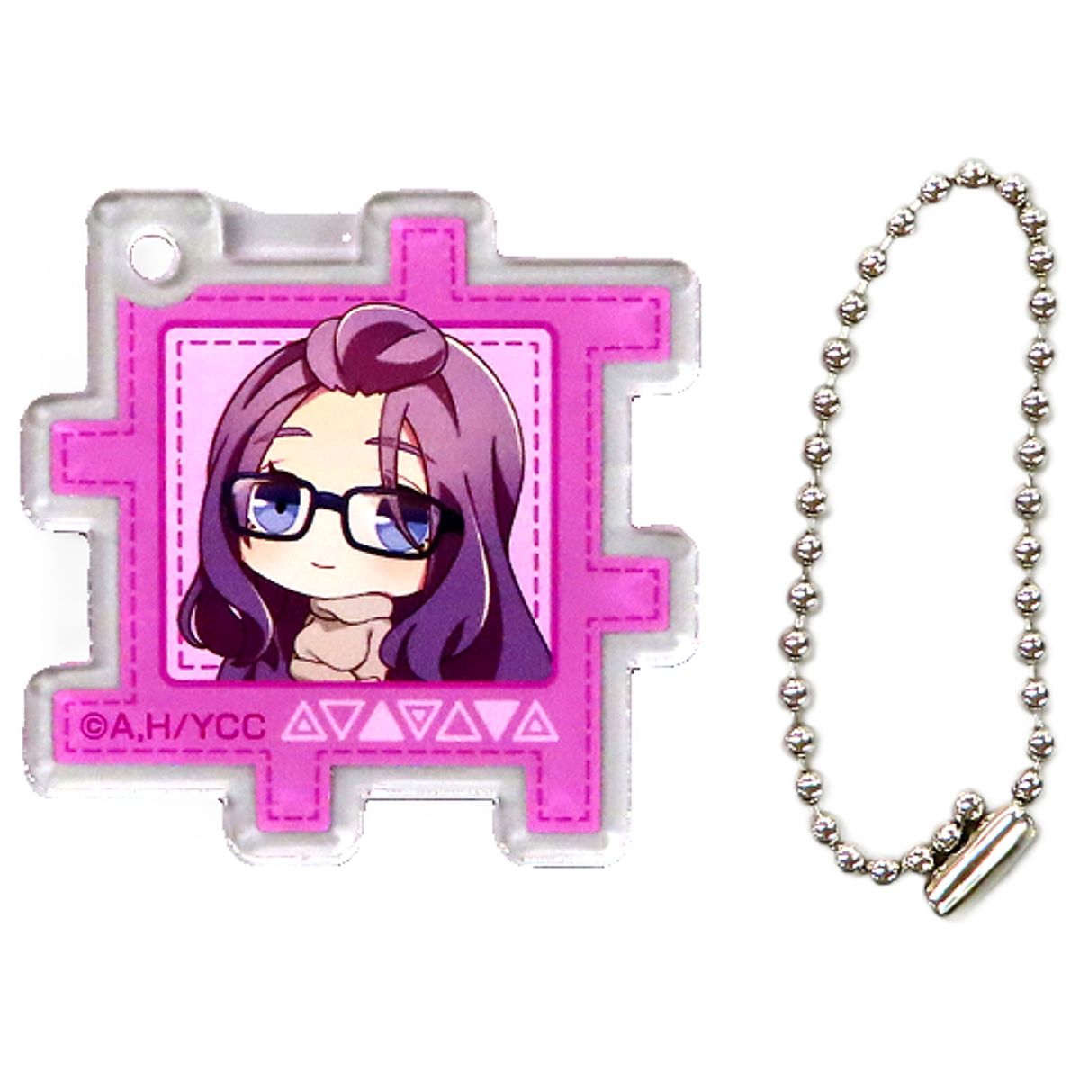 Sakura Kagamihara Laid-Back Camp Acrylic Keychain Collection Sunshine Sakae Limited [USED]