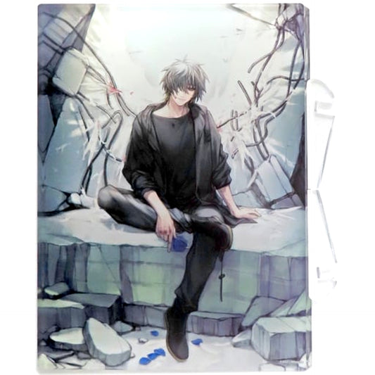 Slow Damage Towa Kujimate Original Illustration Big Acrylic Panel Prize A-1 Acrylic Stands [USED]