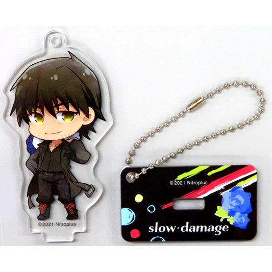 Madarame Slow Damage Acrylic Keychain with Stand Kuji Mate Prize C-4 [USED]