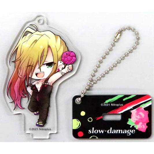 Mayu Slow Damage Acrylic Keychain with Stand Kuji Mate Prize C-7 [USED]