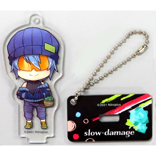 Eiji Slow Damage Acrylic Keychain with Stand Kuji Mate Prize C-8 [USED]