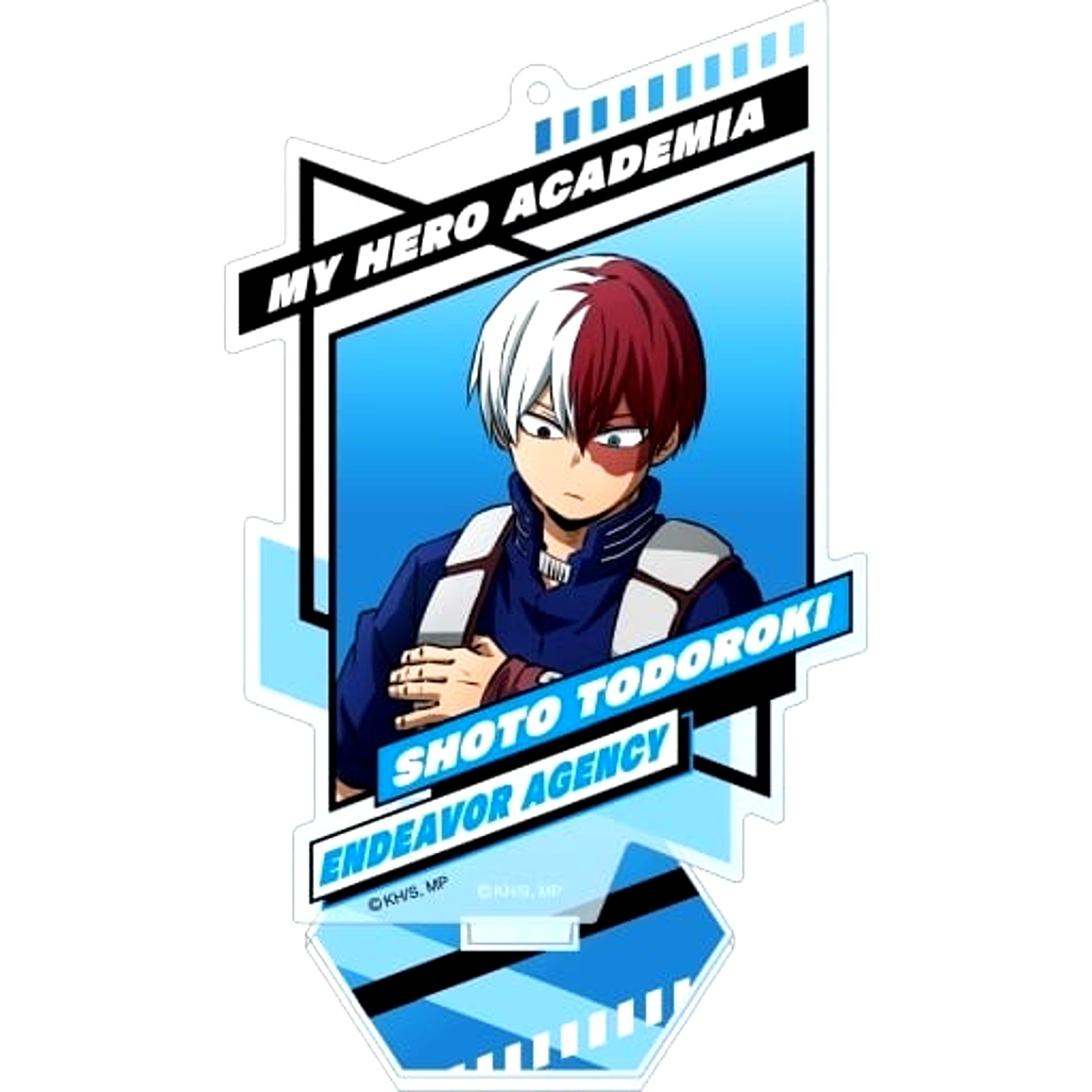 Shoto Todoroki My Hero Academia Acrylic Stand Laugh! Like Hell [USED]