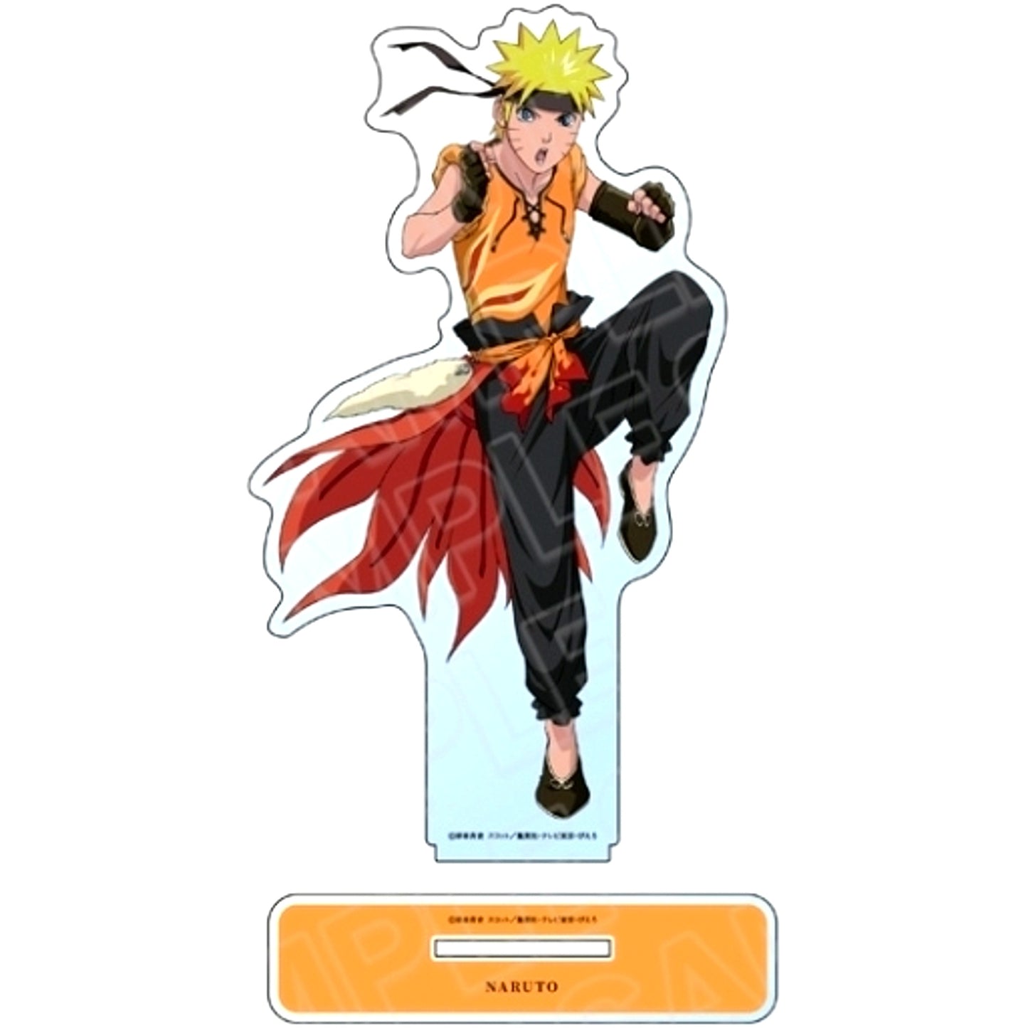 Naruto Uzumaki RPG Ver. Big Acrylic Stand Naruto Shippuden [USED]