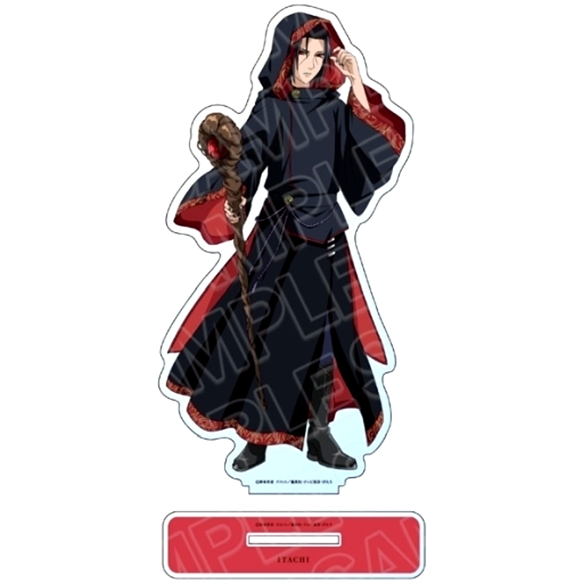 Itachi Uchiha RPG Ver. BIG Acrylic Stand Naruto Shippuden [USED]