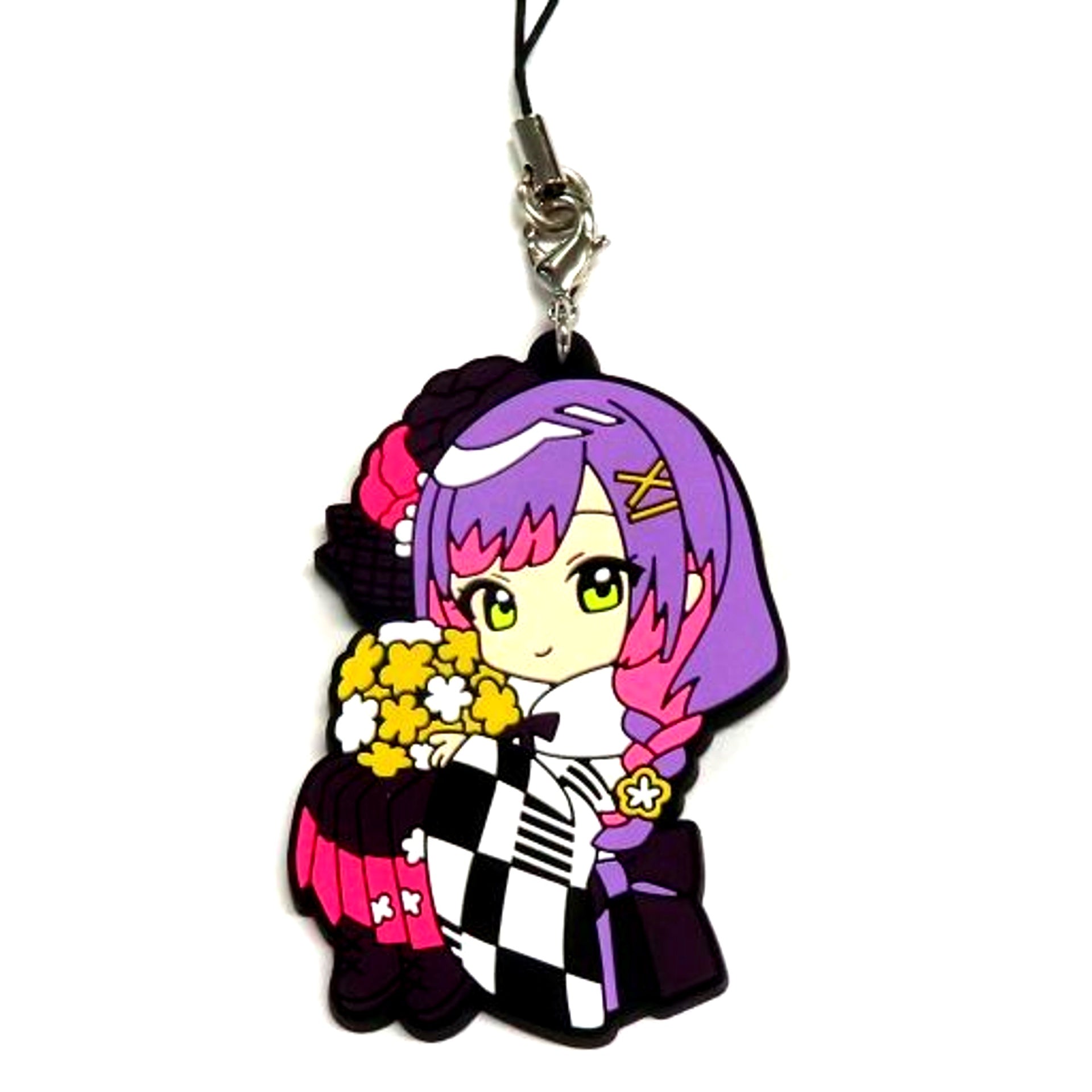 Tokoyami Towa Japanese Clothes Virtual YouTuber Hololive Tokoyami Towa 2nd Anniversary Random Rubber Strap [USED]