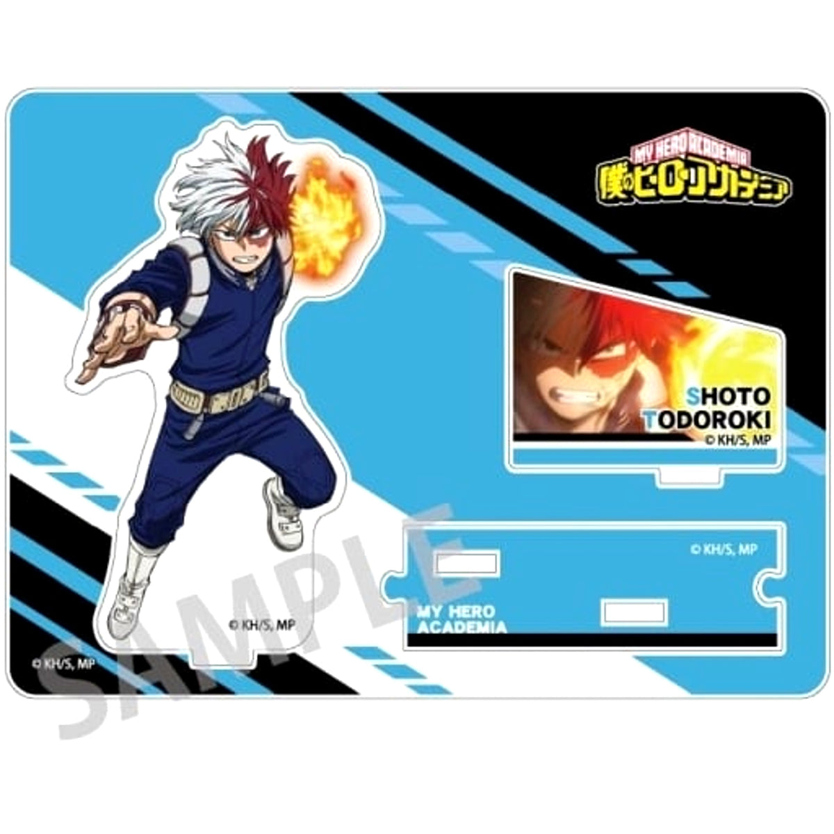 My Hero Academia Shoto Todoroki Flame in Left Hand Acrylic Stand Acrylic Stands [USED]