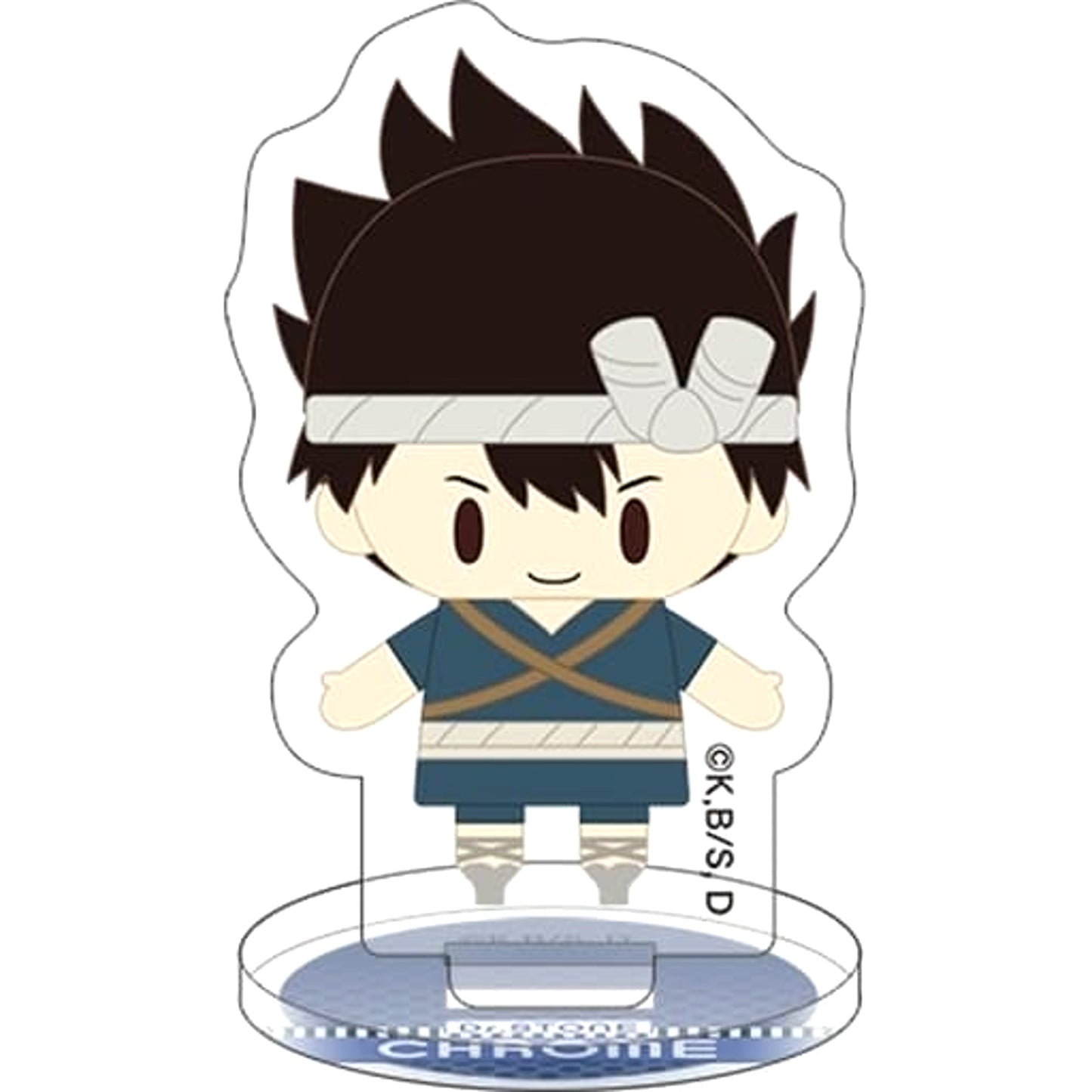 Dr. STONE Stone Wars Chrome Acrylic Stand PUPPELA Petit Collection Acrylic Stands [USED]
