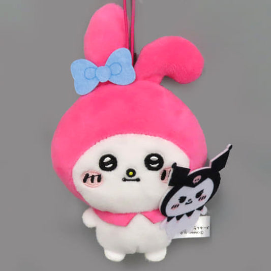 My Melody Nagano X Sanrio Characters Mascot with Friends [USED]