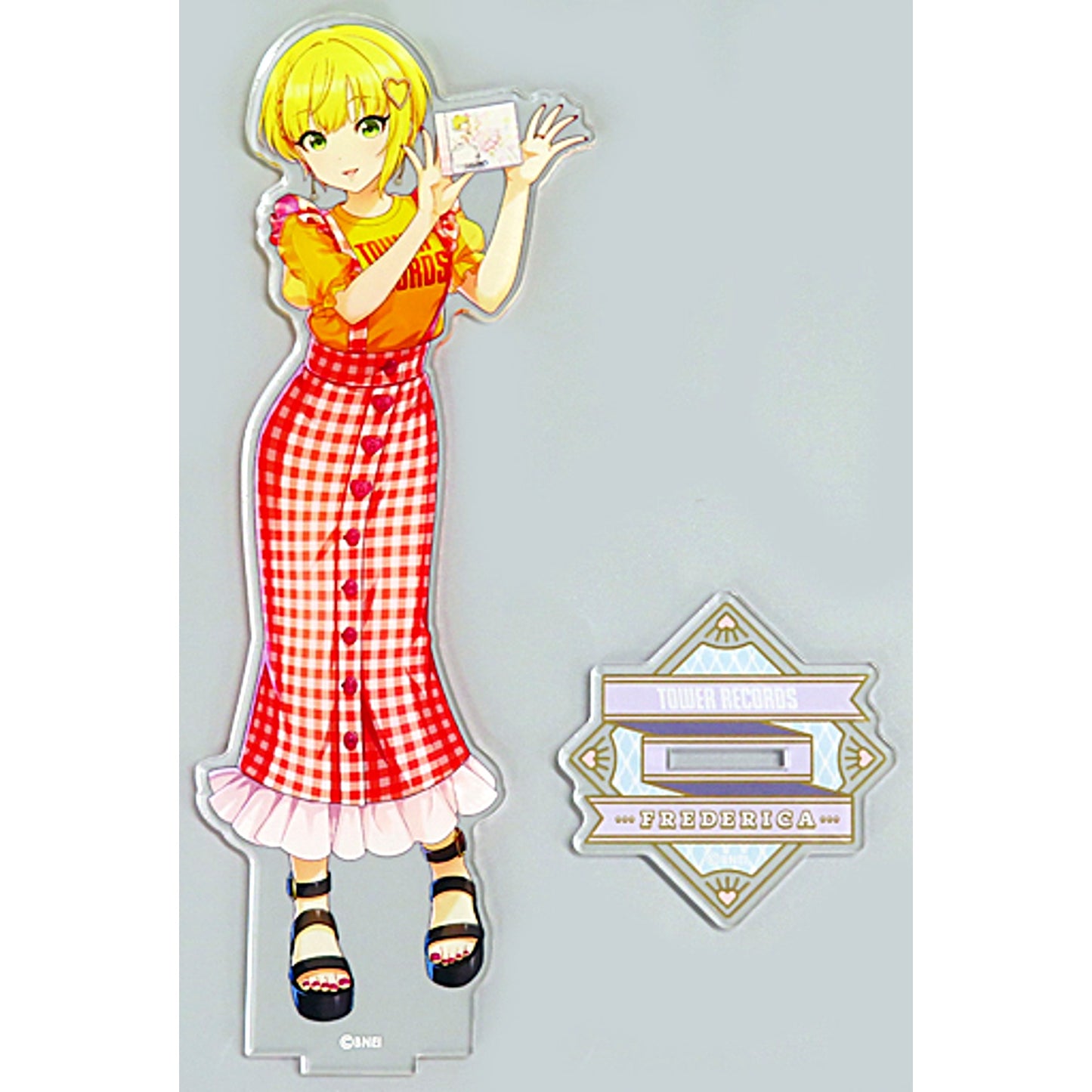 Frederica Miyamoto Acrylic Stand The Idolmaster Cinderella Girls x TOWER RECORDS [USED]