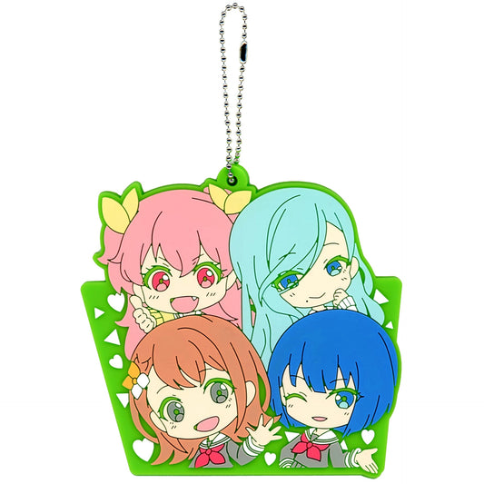 Hatsune Miku: Colorful Stage! More More Jump! Rubber Keychain Keychains [USED]