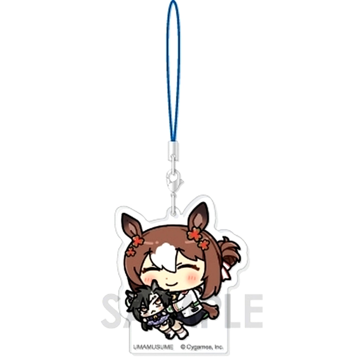 Fine Motion & Air Shakur Umamusume Pretty Derby Acrylic Strap With Plush Vol.2 [USED]