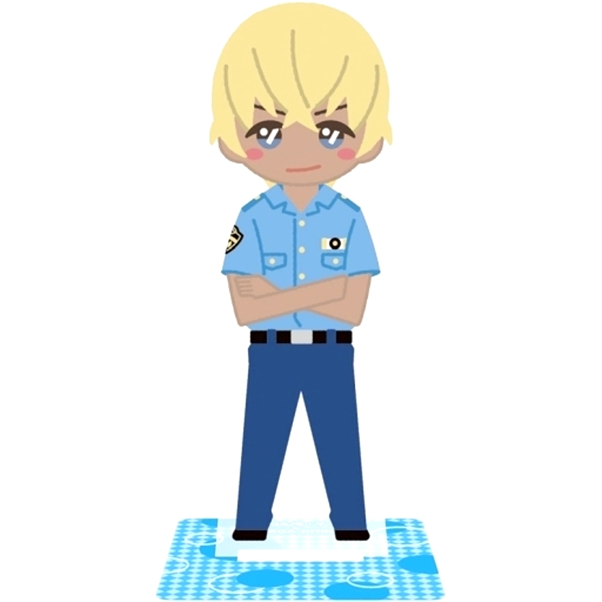 Rei Furuya Detective Conan Petit Chara Collect Acrylic Stand Vol. 3 [USED]