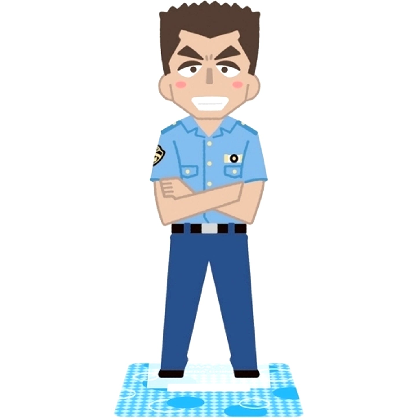 Wataru Date Detective Conan Petit Character Collect Acrylic Stand Vol. 3 [USED]