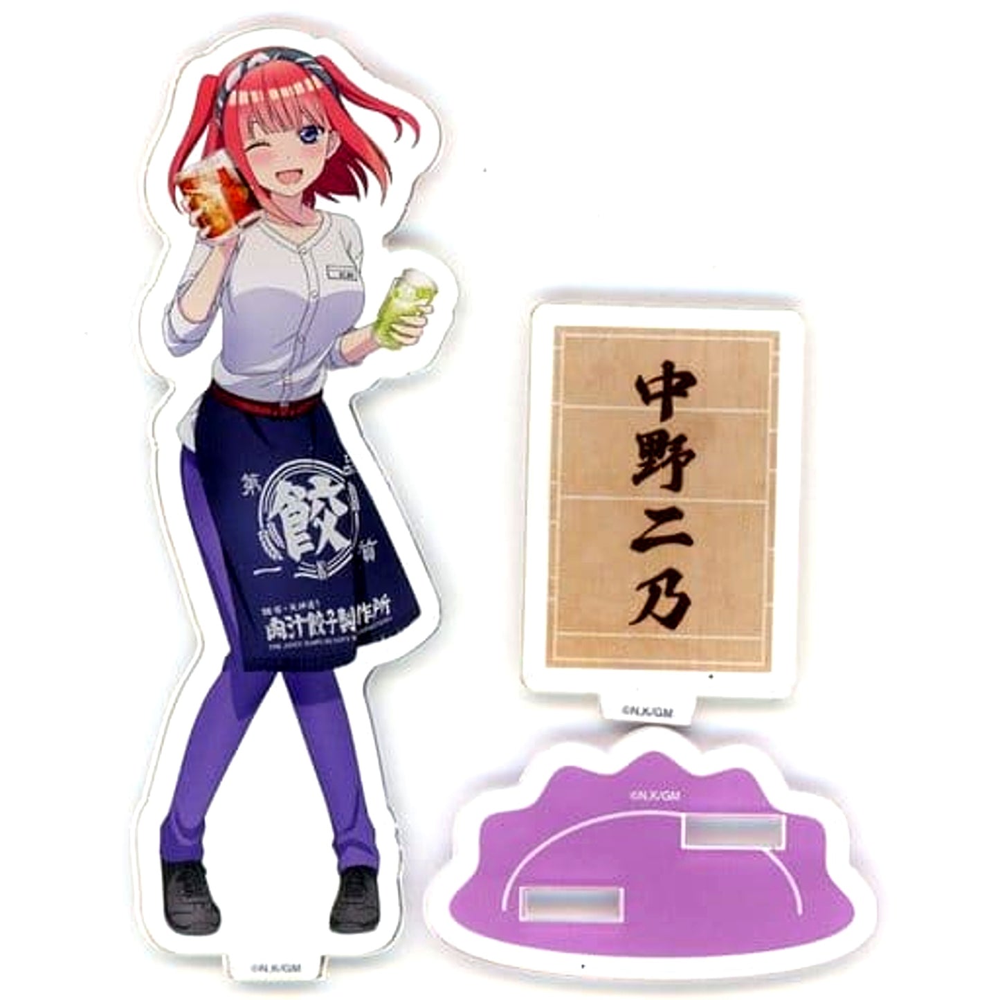The Quintessential Quintuplets Nino Nakano Acrylic Stand Nikujiru Gyoza Dandadan Collaboration [USED]