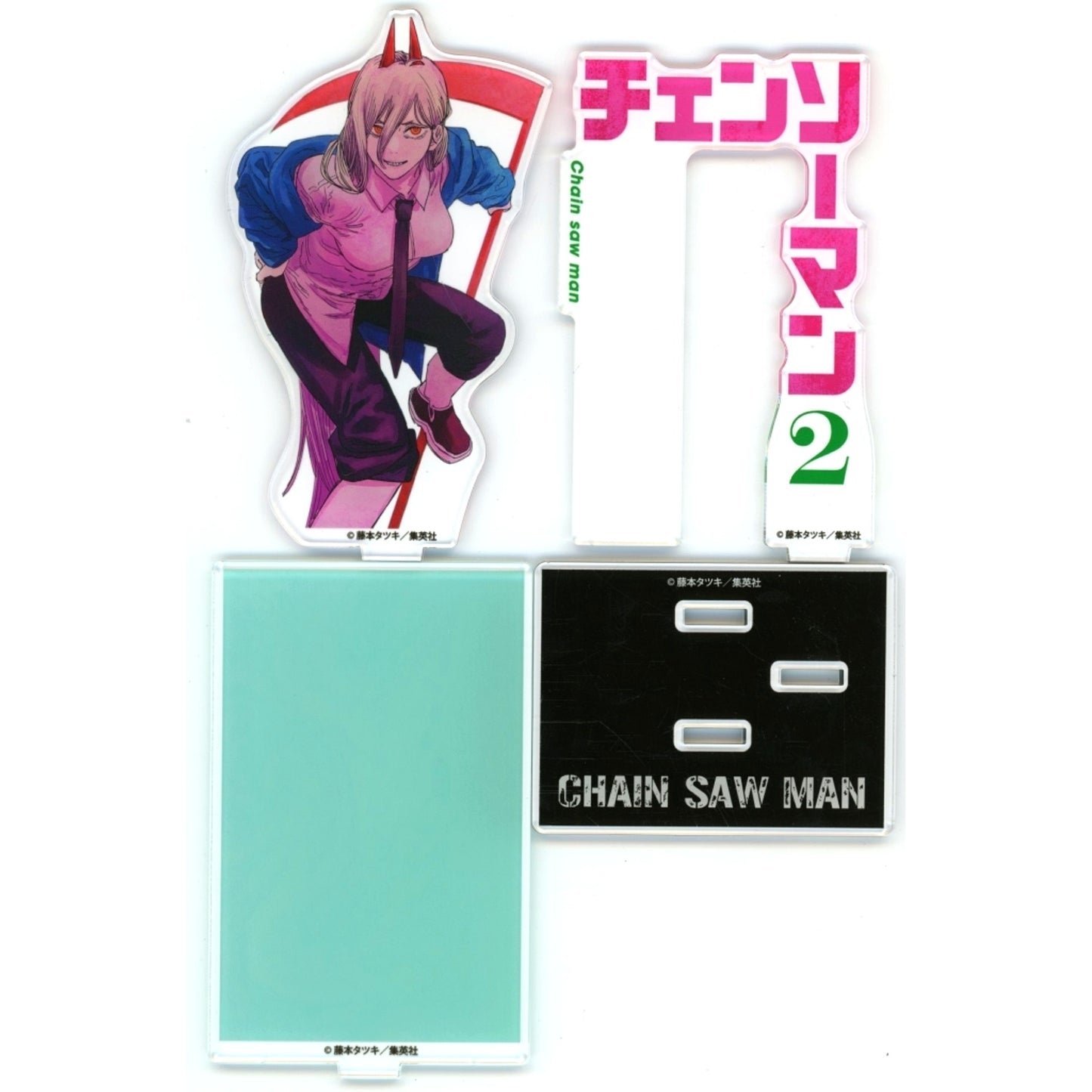 Power Diorama Acrylic Stand Chainsaw Man x Lawson Campaign Loppi HMV & BOOKS online Limited [USED]