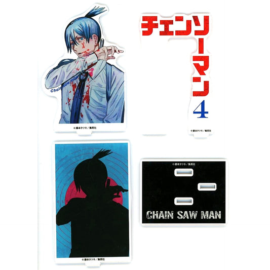 Aki Hayakawa Chainsaw Man Diorama Acrylic Stand Lawson Campaign Loppi HMV BOOKS online Limited [USED]