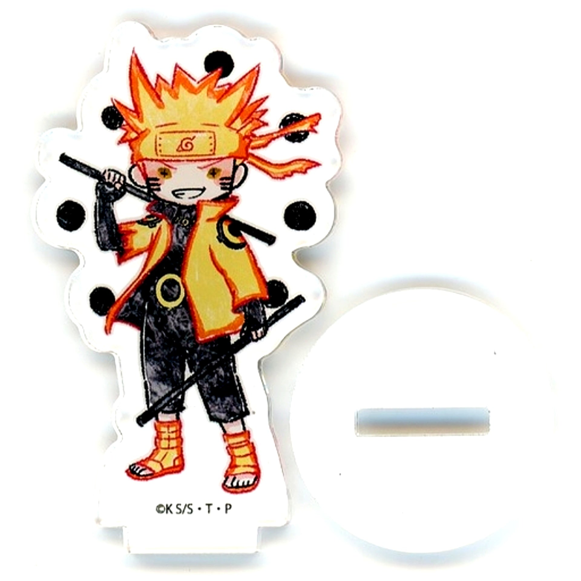 Naruto Uzumaki Naruto Shippuden Acrylic Petit Stand 03. GraffArt Design [USED]
