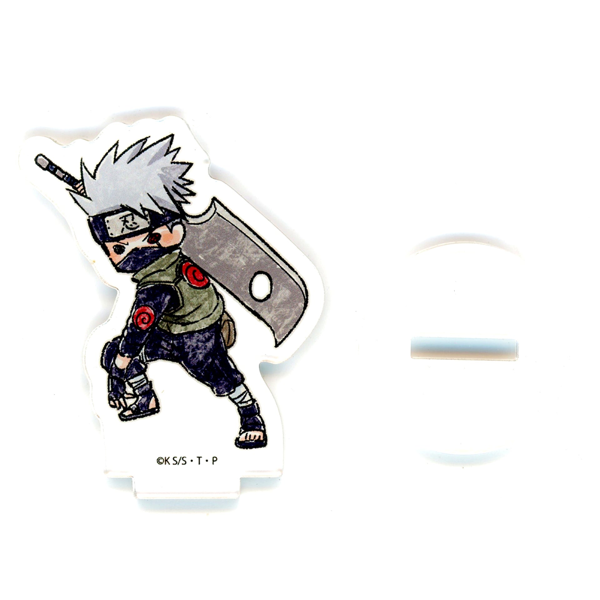 Kakashi Hatake Naruto Shippuden Acrylic Petit Stand 03. GraffArt Design [USED]