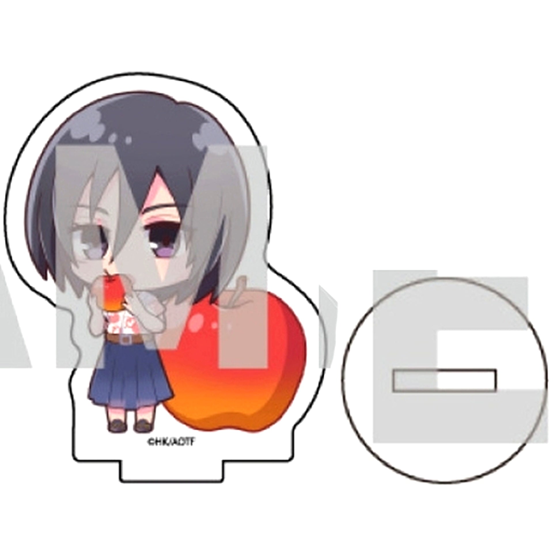 Mikasa Ackerman Attack on Titan 16. Fruit Ver. Mini Character Acrylic Petit Stand [USED]