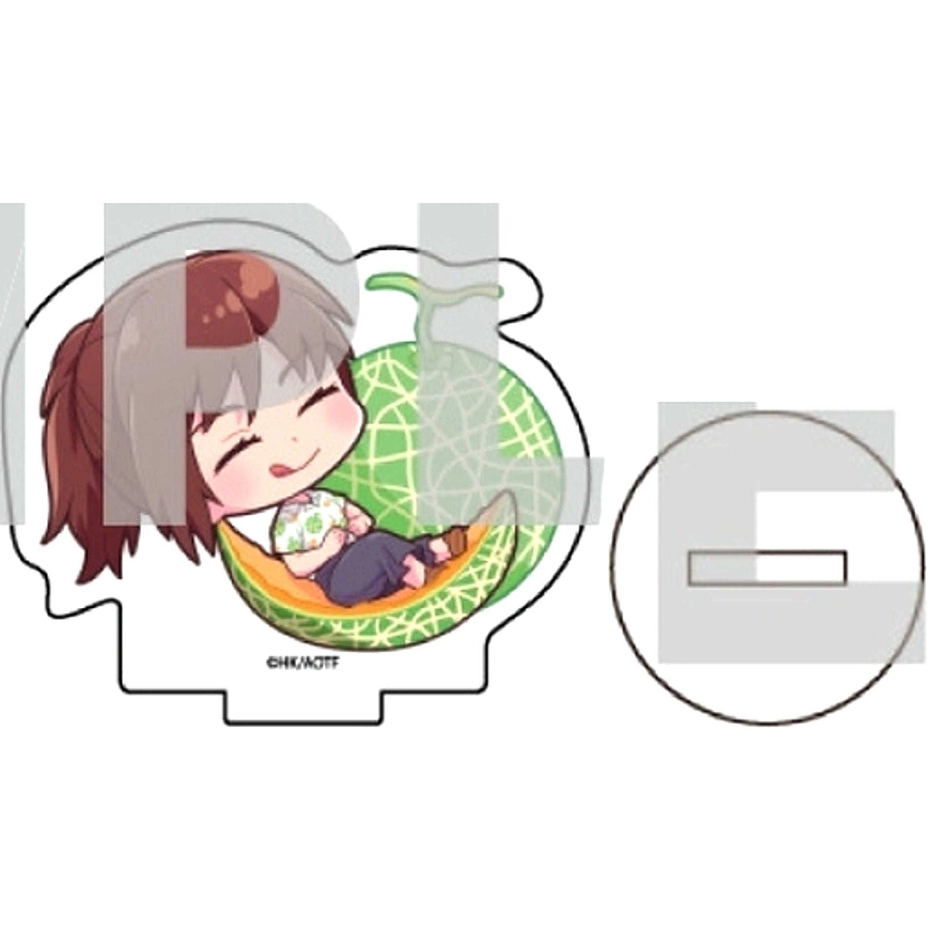 Sasha Braus 16. Attack on Titan Mini Character Fruit Ver. Petit Acrylic Stand [USED]