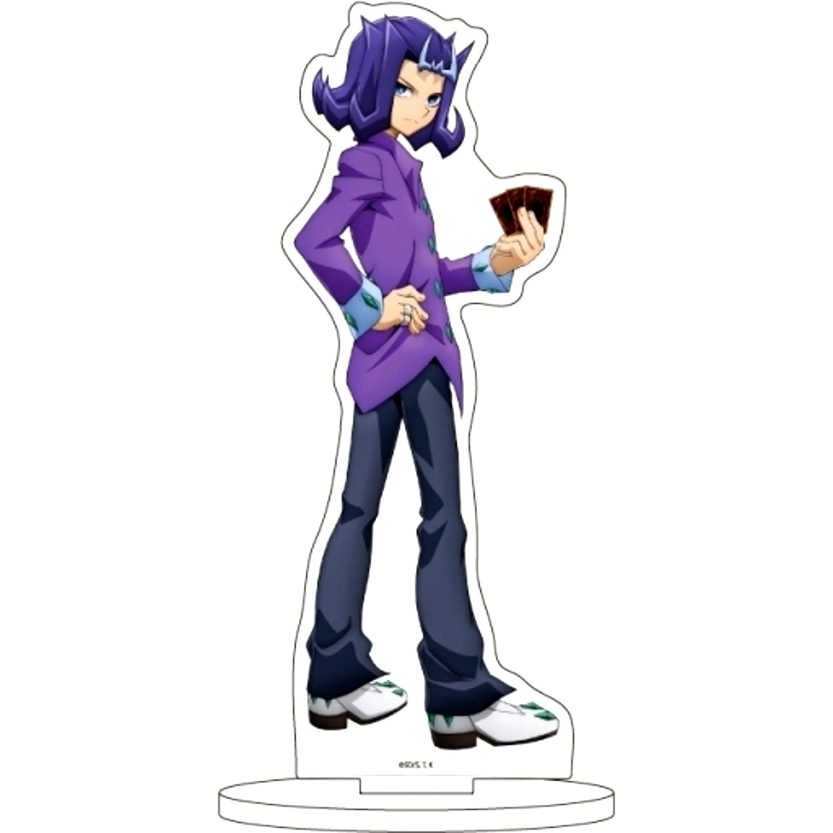 Ryoga Kamishiro 02. Looking Back Ver. Yu-Gi-Oh! ZEXAL Illustration Character Acrylic Figure [USED]