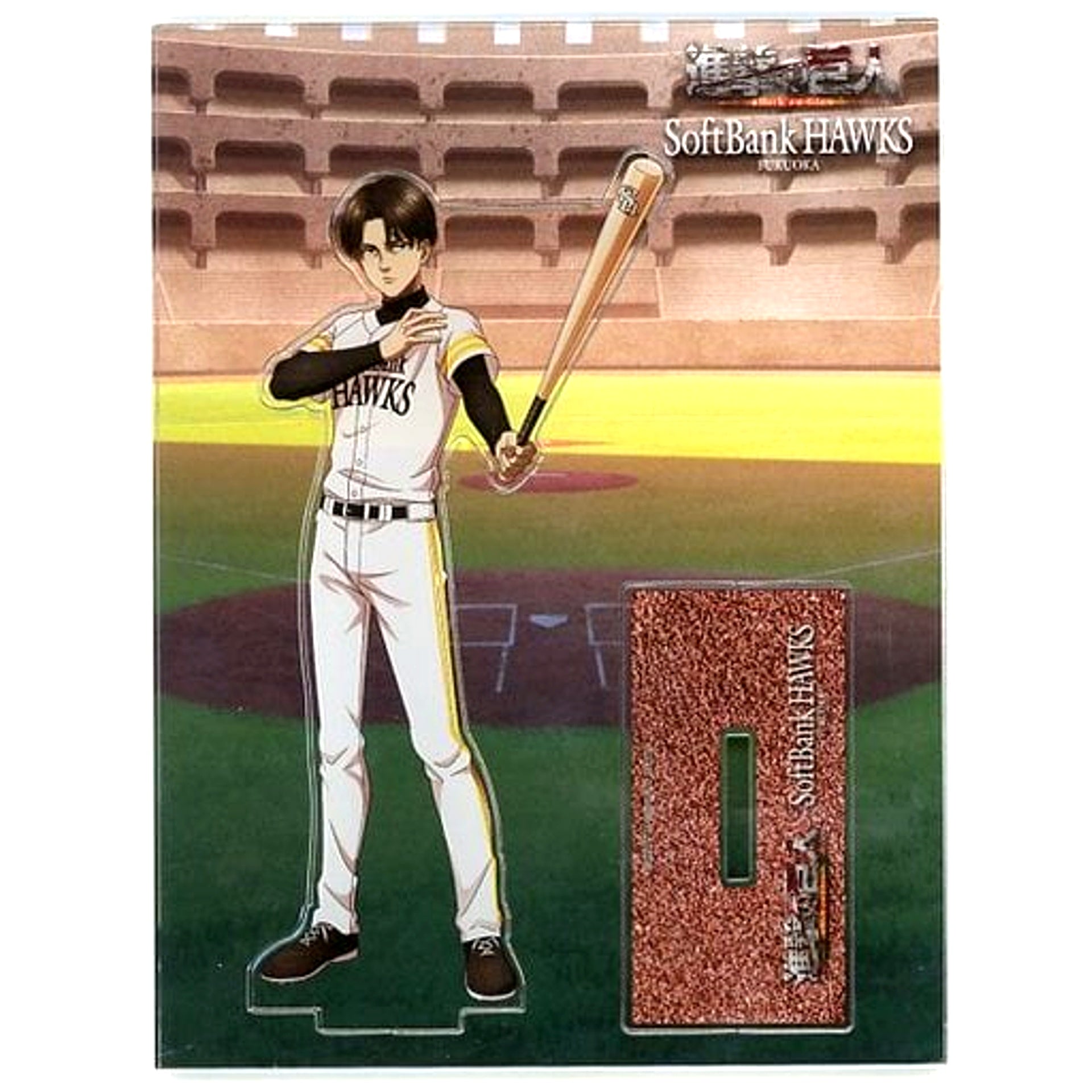 Levi Ackerman B Attack on Titan The Final Season Fukuoka SoftBank HAWKS Acrylic Stand [USED]