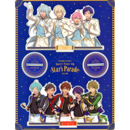 fine & Ryuseitai Ensemble Stars!! Starry Stage 4th Star's Parade July BOX Blu-ray Unit Acrylic Stand bundled bonus [USED]
