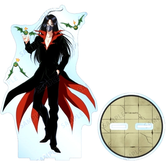 Karasu Illustration Dark Tournament Ver. BIG Acrylic Stand Yu Yu Hakusho [USED]