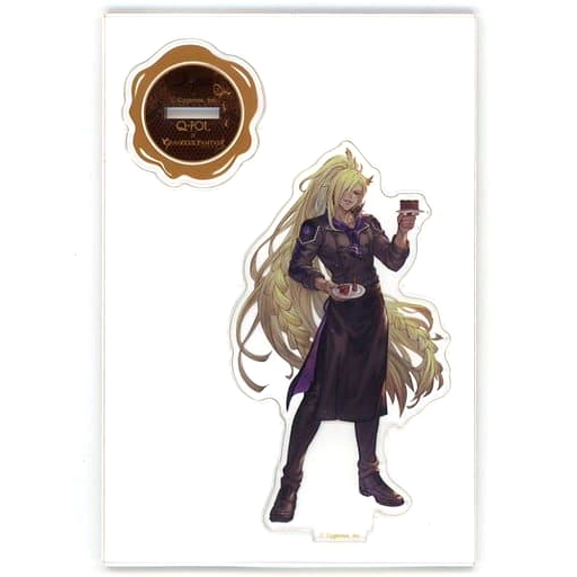 Granblue Fantasy Beelzebub Acrylic Stand Q-pot Cafe. 2nd Edition Exclusive Acrylic Stands [USED]
