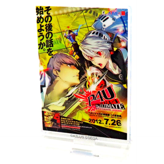 Persona 4: Arena Persona 25th Anniversary Series Poster-Style Trading Acrylic Stand [USED]