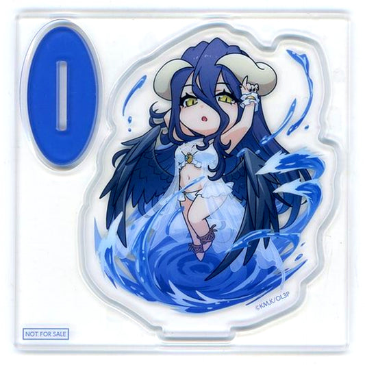 Albedo Swimsuit Ver. Acrylic Stand Bonus for Overlord Shibuya Scramble Figure 1/7 PVC Painted Complete Figure eStream Store Limited [USED]