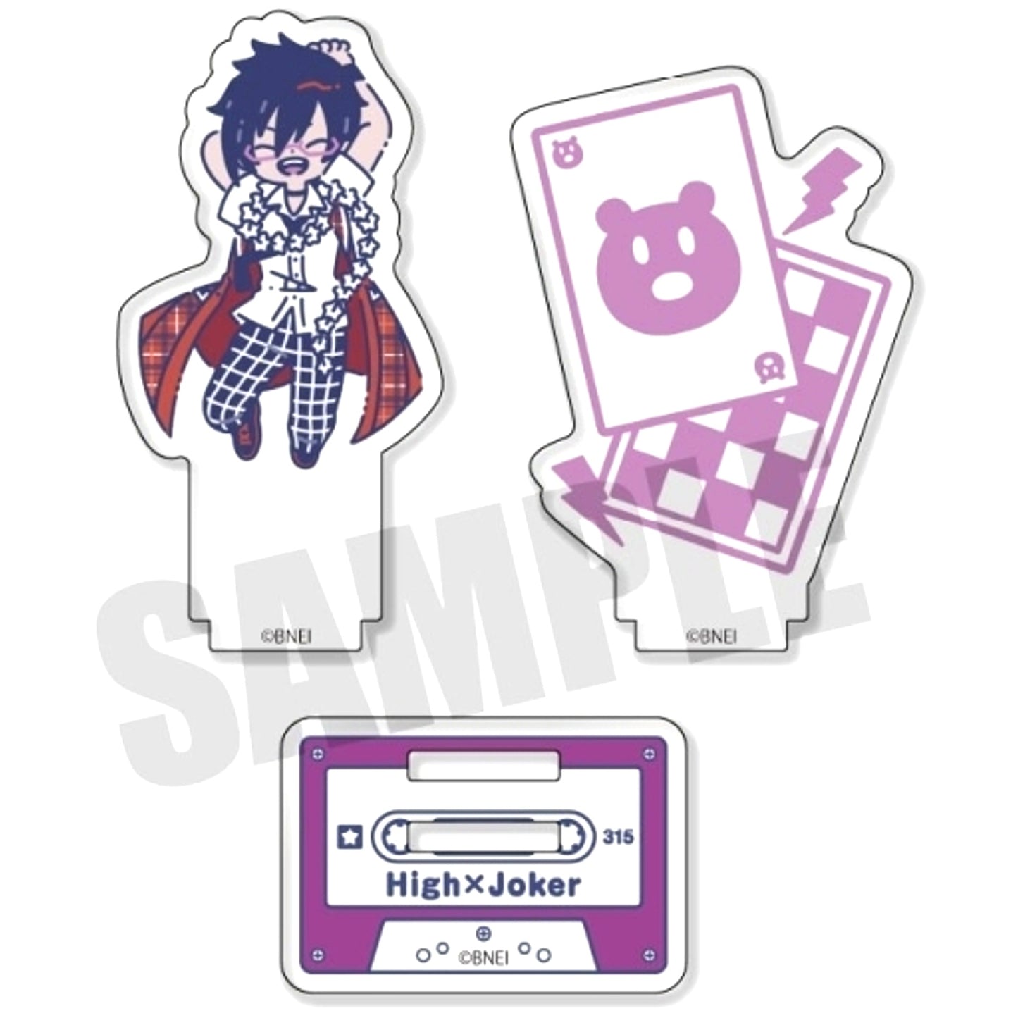 Shiki Iseya K. Retopopu Volume 2 Acrylic Stand The Idolmaster SideM [USED]