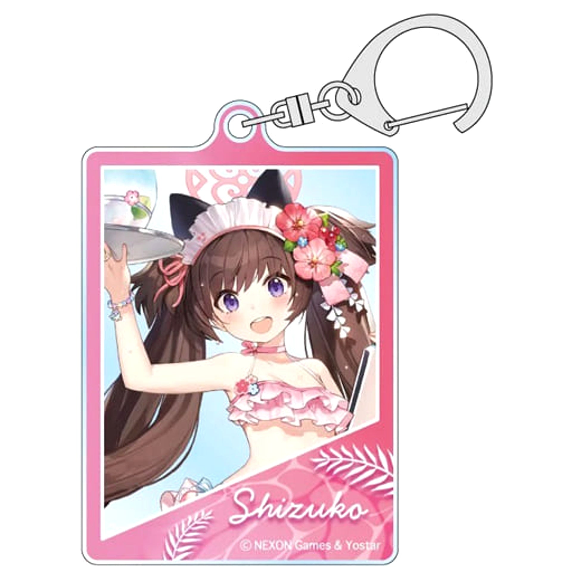 Blue Archive Shizuko Trading Acrylic Keychains Keychains [USED]