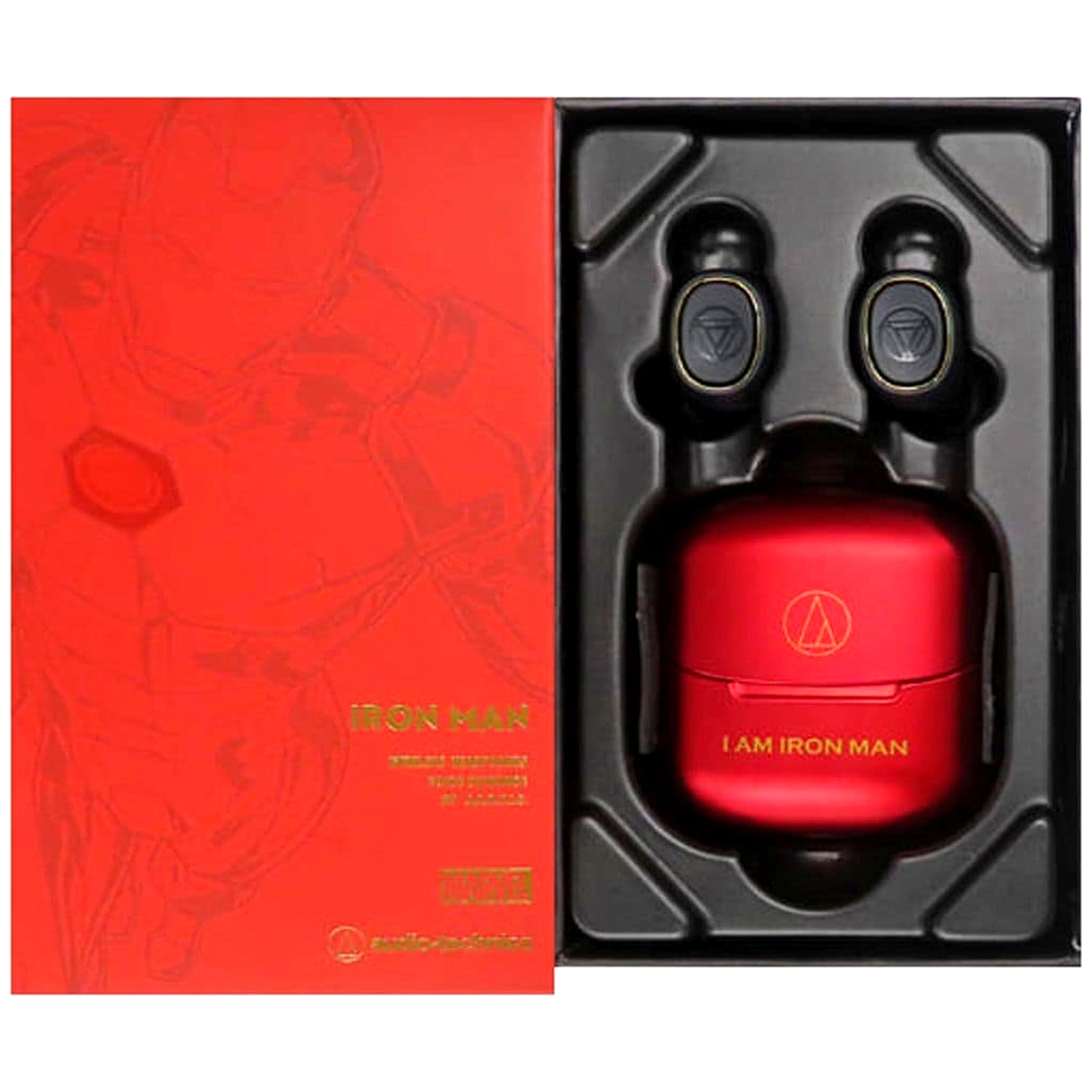 Iron Man MARVEL Model Wireless Earphones ATH-MVL2 IM [USED]