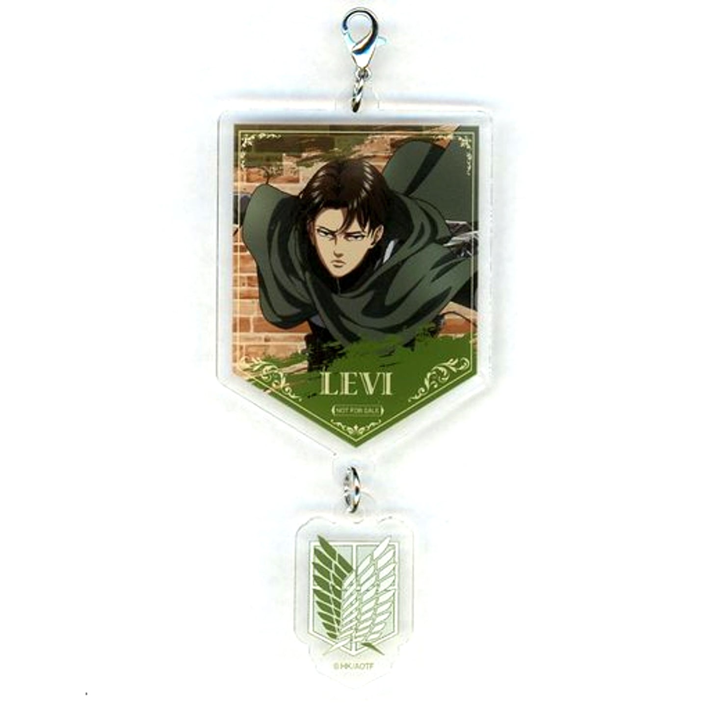 Levi Ackerman Attack on Titan in JOYPOLIS The Final Season Part 1 Acrylic Charm Carnival Game Middle Prize [USED]