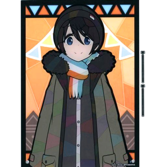 Ena Saito Character Stained Series Acrylic Art Panel Yuru Camp [USED]