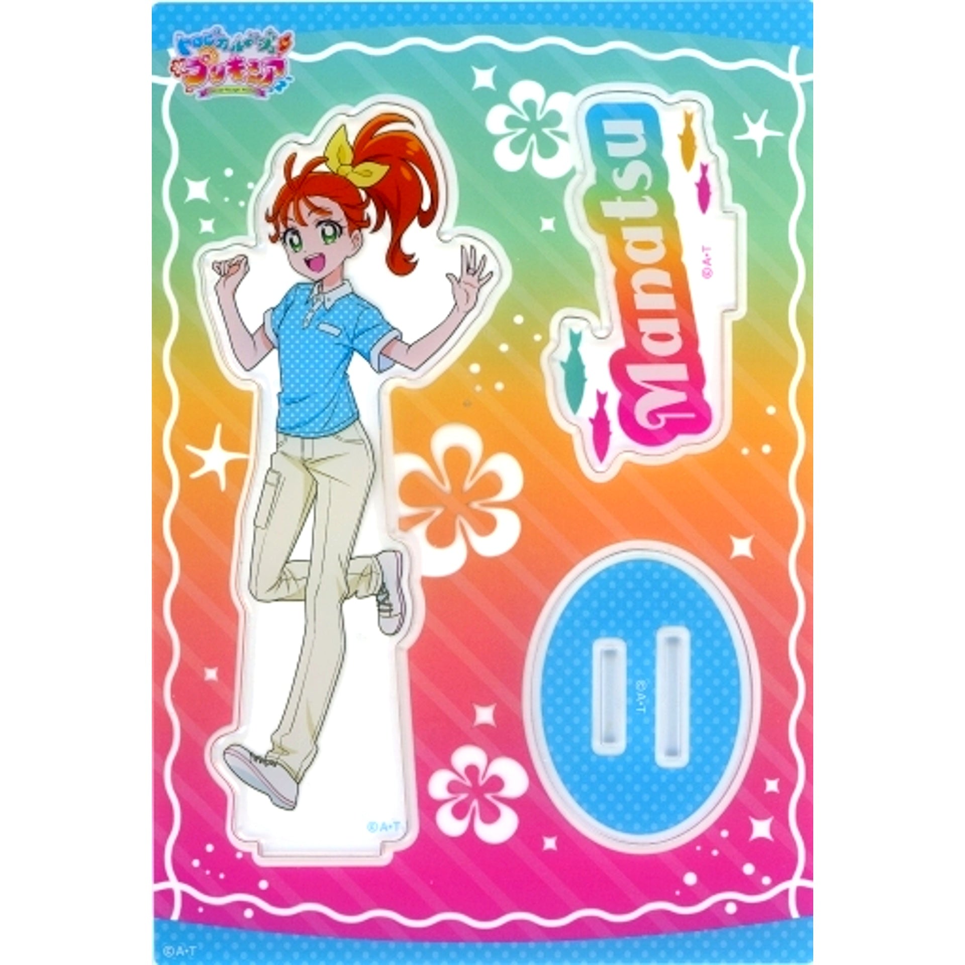 Manatsu Natsuumi Enoshima Aquarium Ver. Tropical-Rouge! Precure Acrylic Stand Precure Pretty Store Pop-up Shop in Enoshima Aquarium Goods [USED]