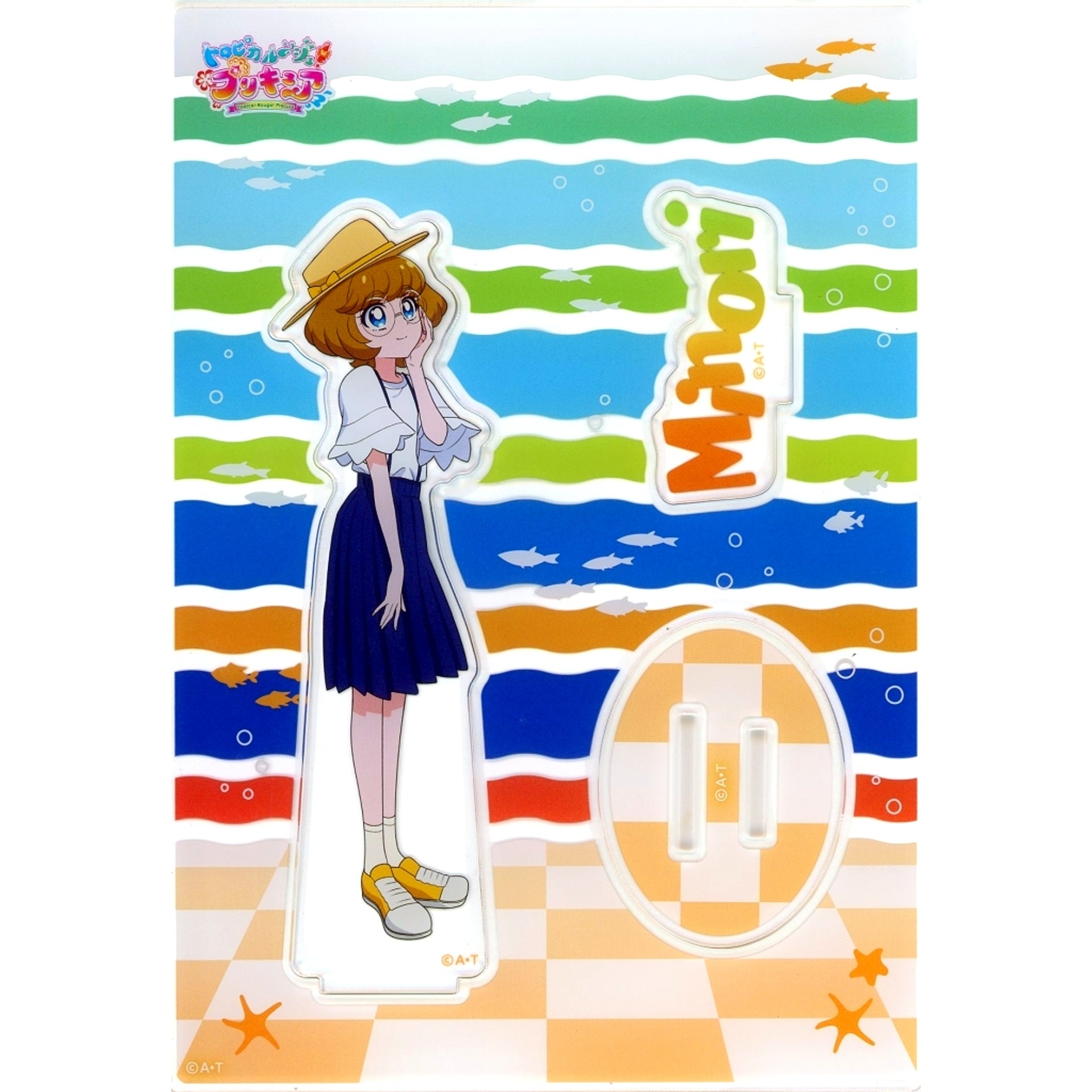 Minori Ichinose Outing Ver. Tropical-Rouge! Precure Acrylic Stand Precure Pretty Store Pop-up Shop in Enoshima Aquarium Goods [USED]