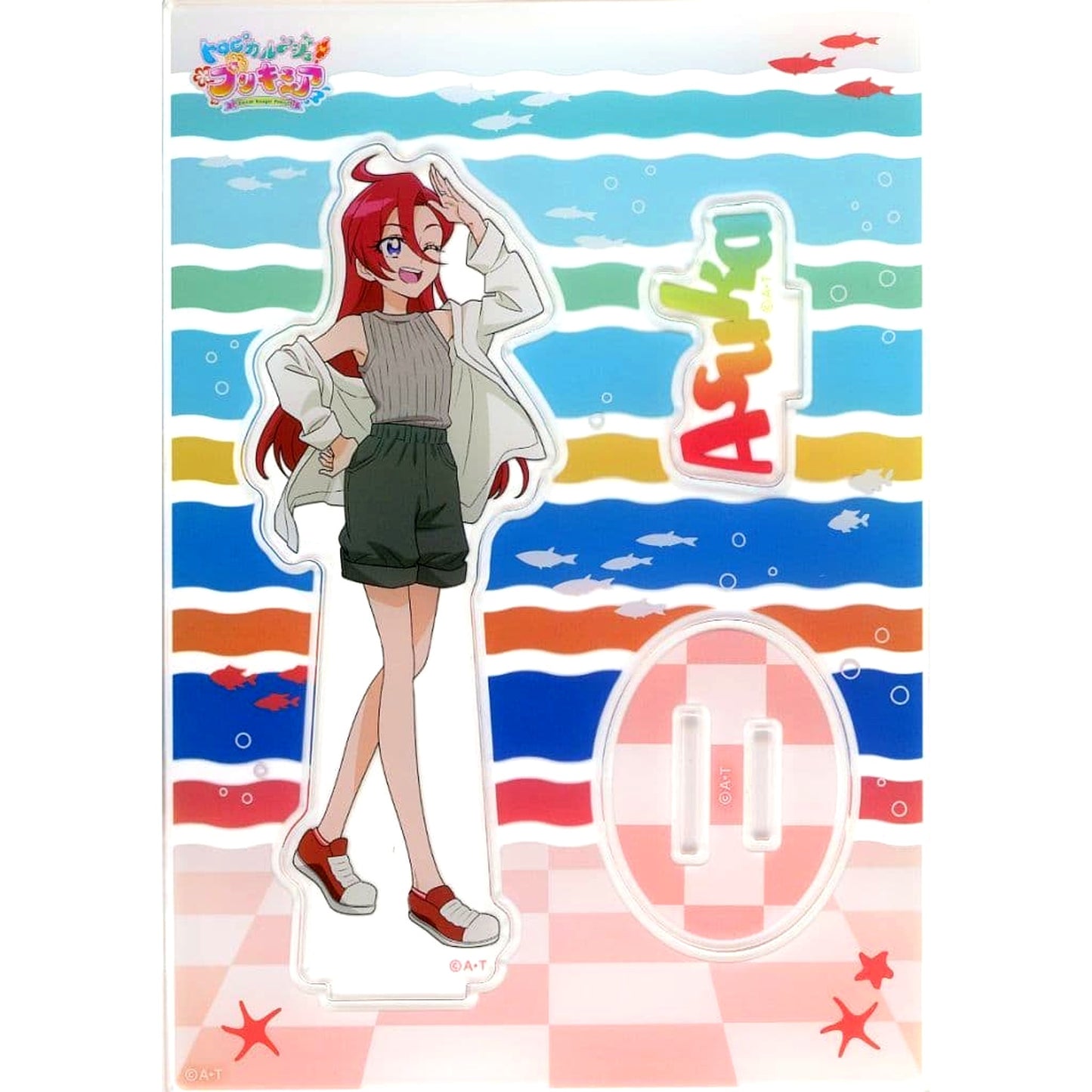 Asuka Takizawa Tropical-Rouge! Pretty Cure Odekake Ver. Acrylic Stand Pretty Store Pop-Up Goods [USED]