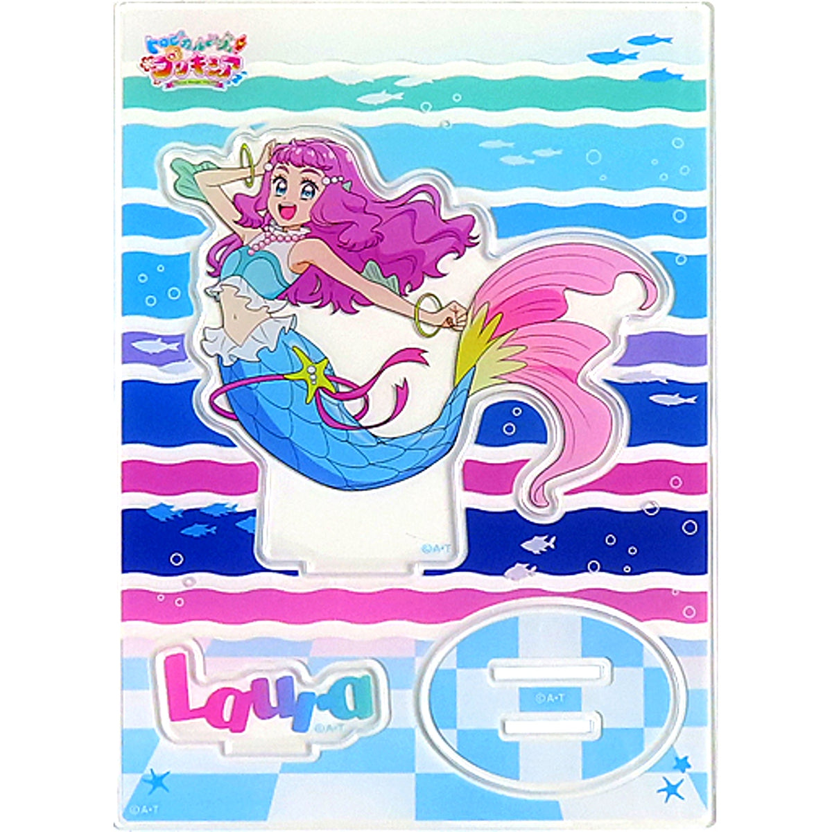 Laura La Mer Outing Ver. Tropical-Rouge! Precure Acrylic Stand Precure Pretty Store Branch in Enoshima Aquarium Goods [USED]