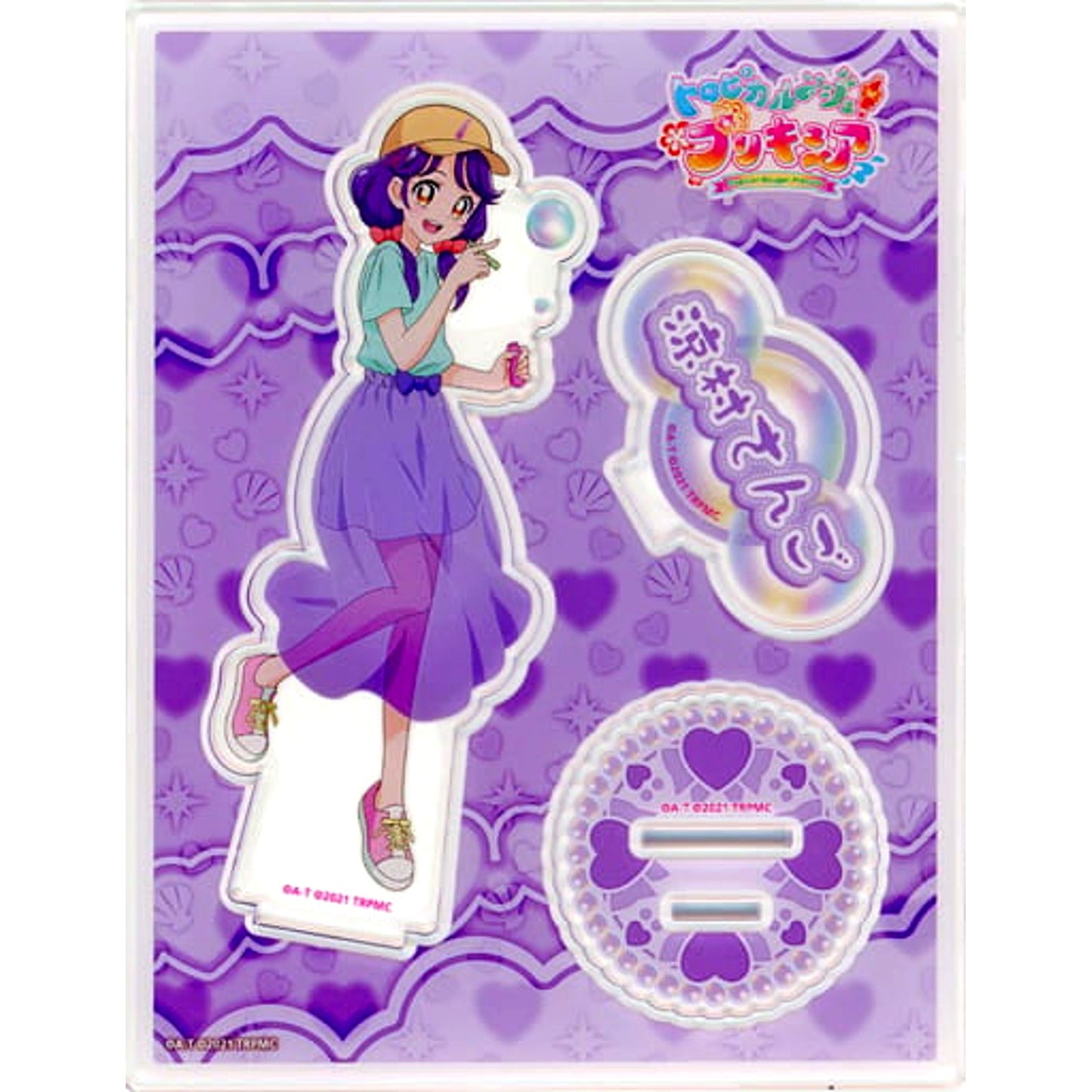 Sango Suzumura Pretty Cure All Stars Tropical-Rouge! Precure Organdy Bubble Acrylic Stand Pretty Cure Pretty Store Pop-up Shop in Marui Goods [USED]